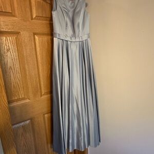 Azazie Chic Gray Dress